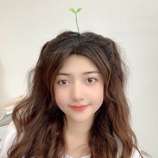 Kẹp tóc mầm cây dễ thương