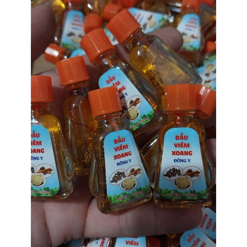 10 chai dầu viêm xoang 3ml có rễ cây  như hình
