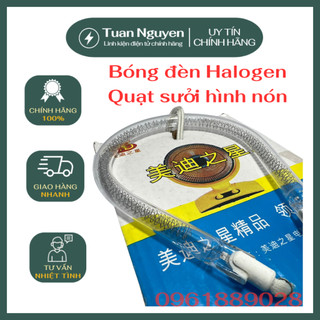 Bóng đèn Halogen quạt sưởi hình nón