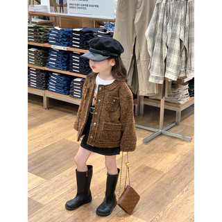 𝒀𝑰𝒀𝑨𝒀𝑨 𝑲𝑰𝑫𝑺 Áo khoác dạ tweed cá tính cho bé