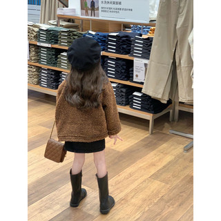 𝒀𝑰𝒀𝑨𝒀𝑨 𝑲𝑰𝑫𝑺 (HQ2366) Áo khoác dạ tweed cá tính cho bé