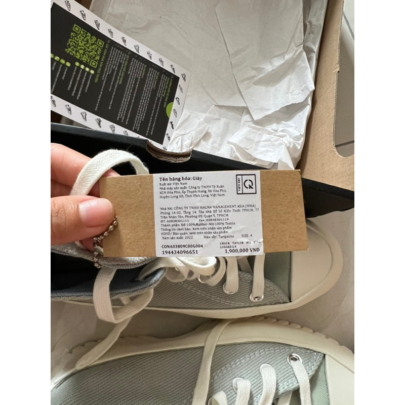 Giày Converse Chuck Taylor All Star Lugged 2.0 Denim Fashion A03809C