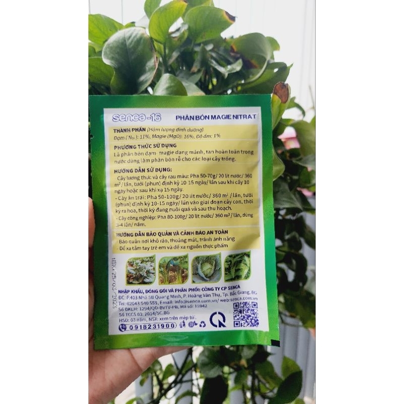Phân bón Senca 16