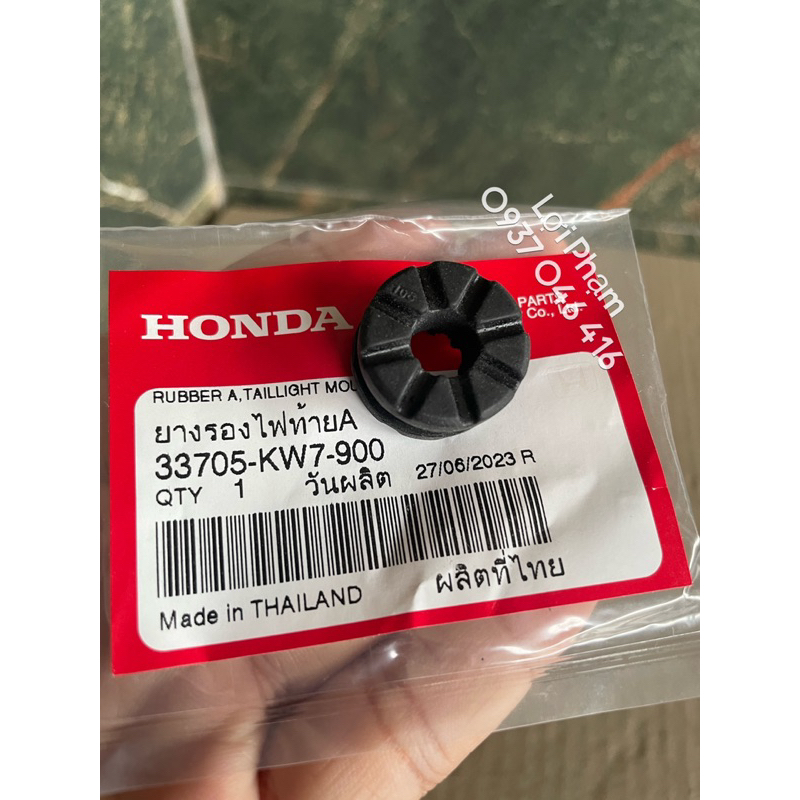 Cao su đèn hậu sau Wave thái 110 . Honda Thái Lan