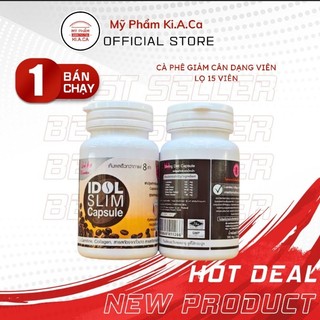 Giảm cân idol slim coffee - cà phê dạng viên trắng chuẩn thái lan