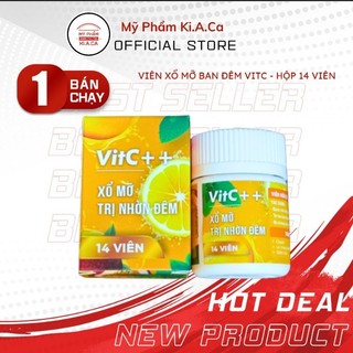 Viên xổ mỡ ban đêm VitC++ hộp 14 viên chính hãng