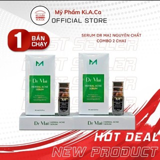 Combo 2 Nguyên Chất DR MAI, Serum Dr Mai hỗ trợ giảm mụn đẹp da,phù hợp cho da dầu mụn, nhạy cảm