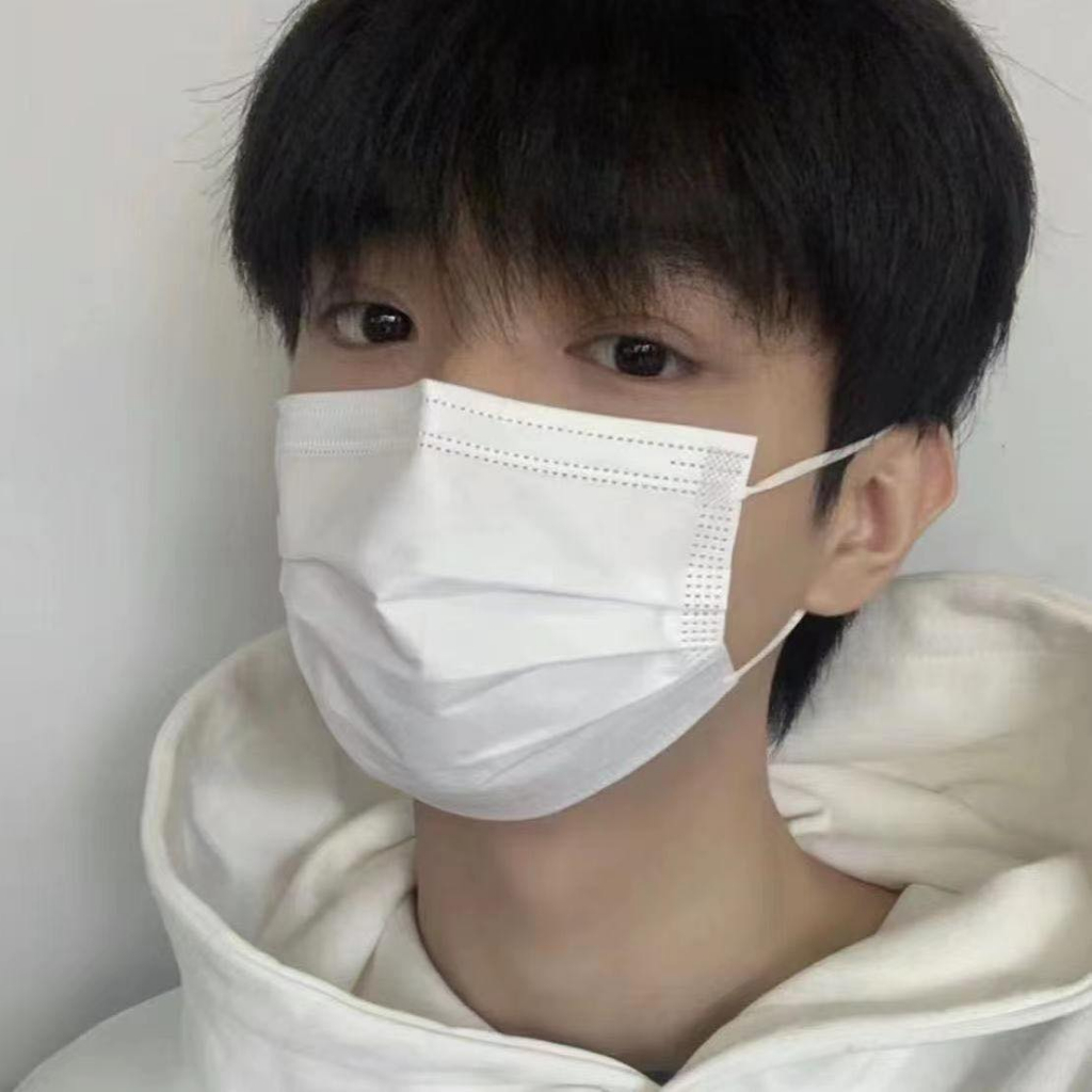 Set 50 cái khẩu trang y tế , Không xù lông