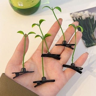 Kẹp tóc mầm cây dễ thương