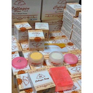 Bộ đôi kem dưỡng da ngày và đêm Collagen Soap