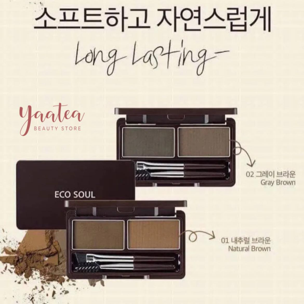 Bột Mày The Saem Eco Soul