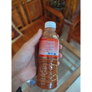 Mắm tép chưng thịt (mắm chua)