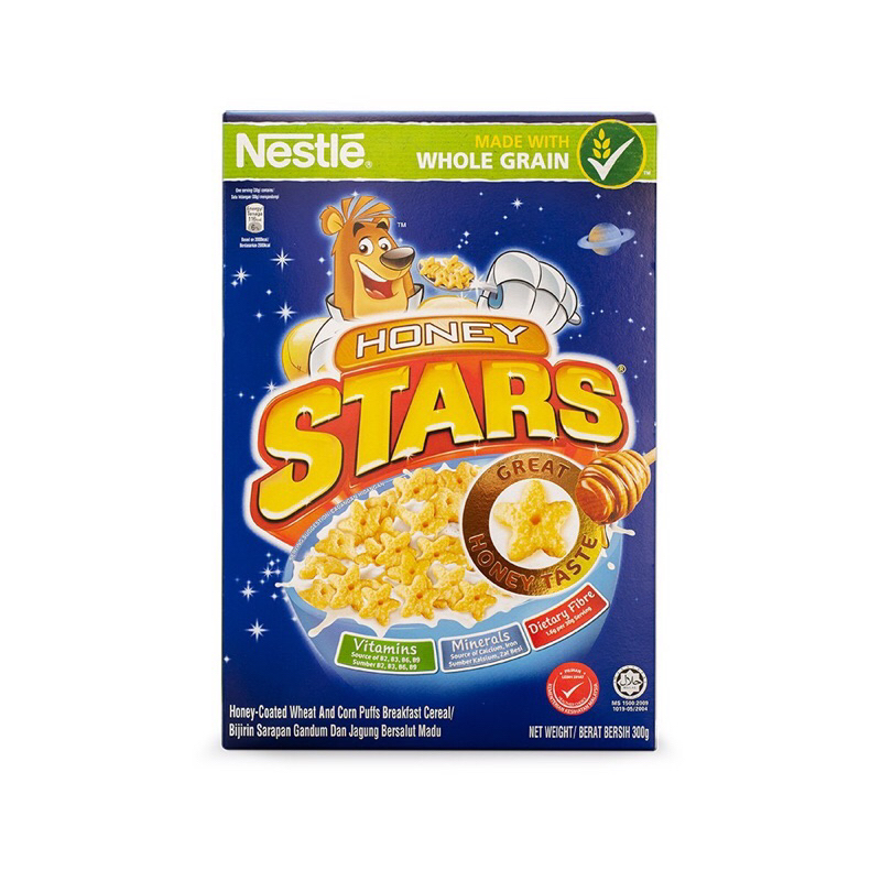 Bánh Ăn Sáng Nestle Honey Stars
