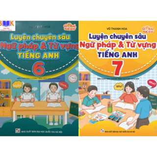 Sách -(Combo) Luyện chuyên sâu ngữ pháp và từ vựng tiếng anh lớp 6+7-Global Success