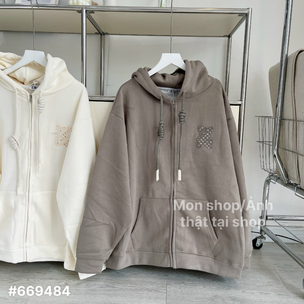 Khoác nỉ da cá gấu 669384