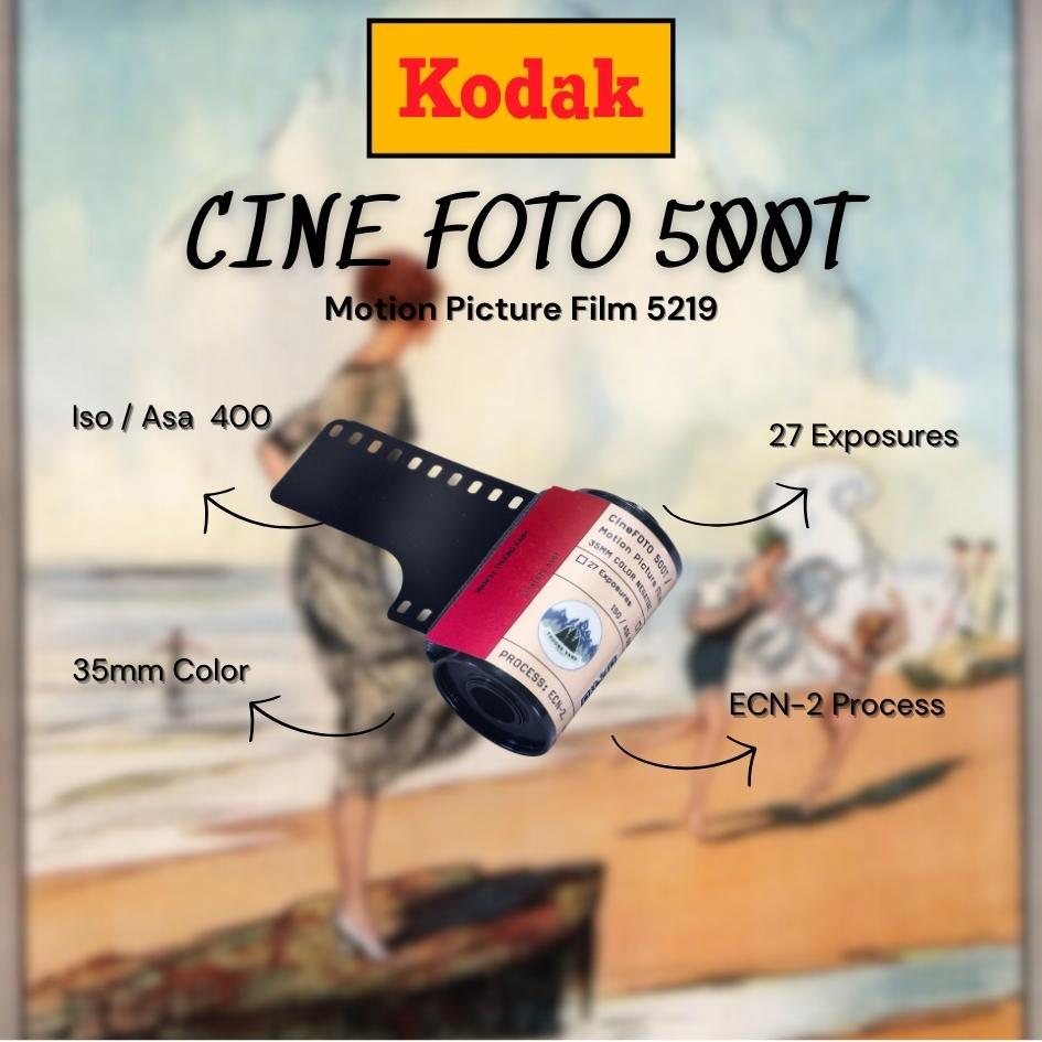 Film Điện Ảnh CineFoto 500T - 5219(Film cuộn 35mm - 27 kiểu)