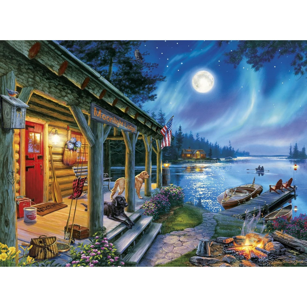 Tranh Ghép Hình 1000 Mảnh Phong Cảnh, Hoạt Hình, Josephine Wall, Jigsaw Puzzle Star Wars Pcs