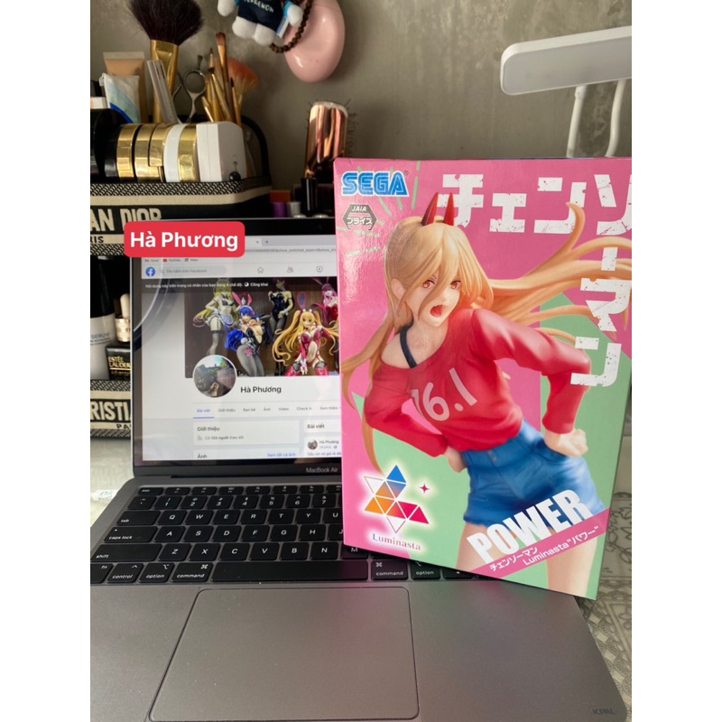 MÔ HÌNH CHÍNH HÃNG SEGA : Power & Nyaako Chainsaw Man Luminasta Power Figure🎊