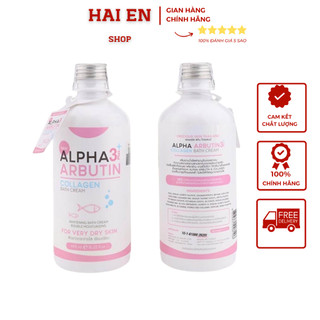 Sữa tắm kích trắng Alpha abutin Thái