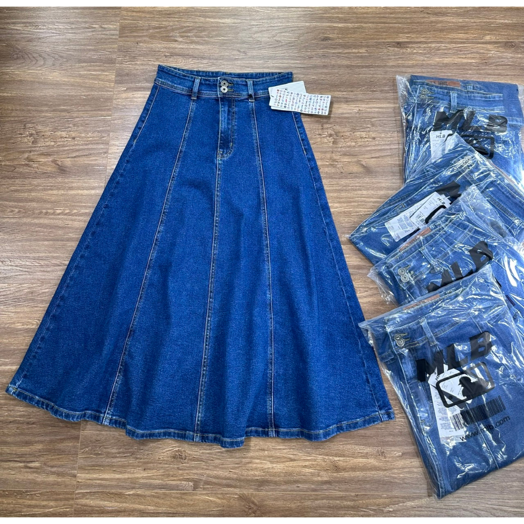 VÁY JEAN XÒE NHẸ