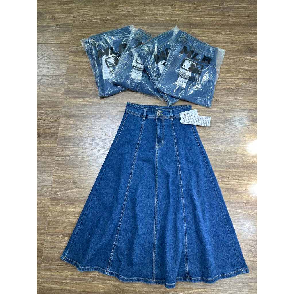 VÁY JEAN XÒE NHẸ