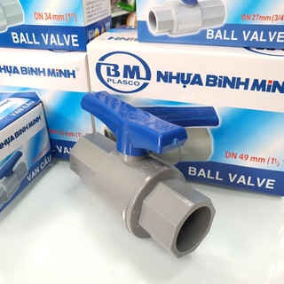 Van nước Bình Minh Phi 49 van cầu van bi nhựa