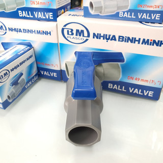 Van nước Bình Minh Phi 49 van cầu van bi nhựa