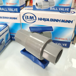 Van nước Bình Minh Phi 49 van cầu van bi nhựa
