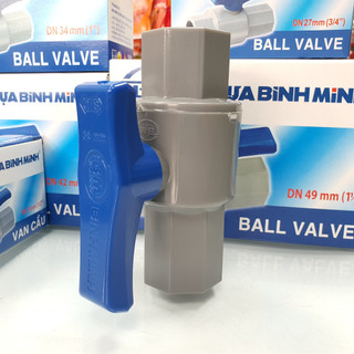 Van nước Bình Minh Phi 49 van cầu van bi nhựa