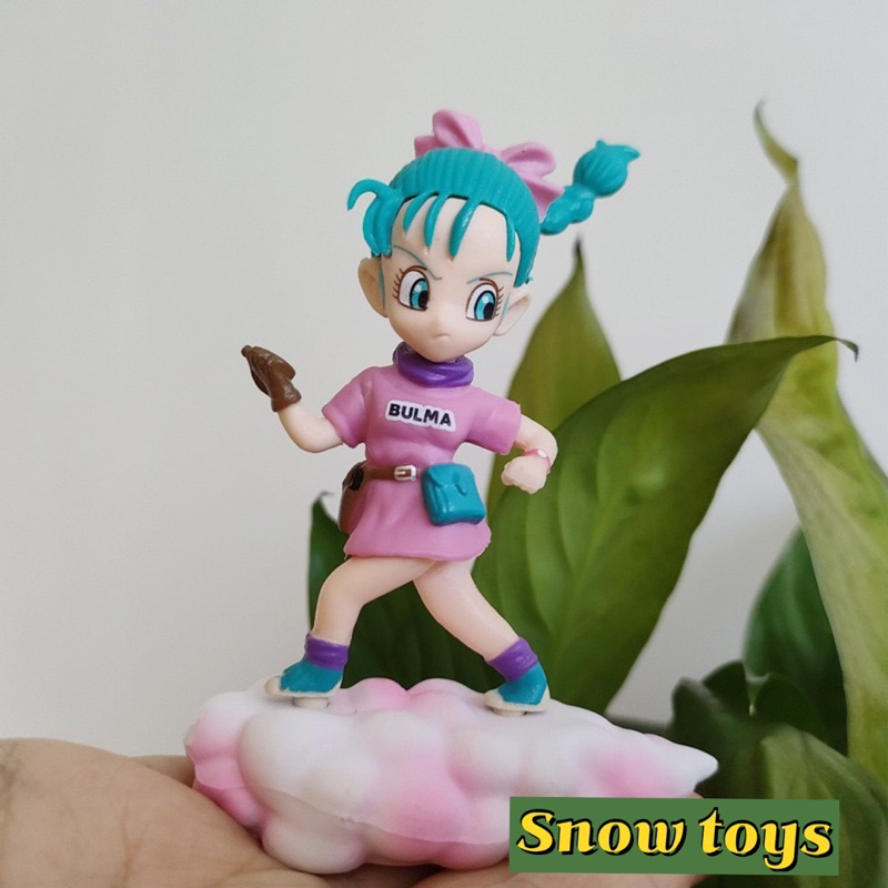 Mô hình Dragon Ball - Mô hình Son Goku Gohan cưỡi mây Bulma Chi Chi Yamcha Quy lão Kame Puar Tao Pai Pai Krillin Songoku