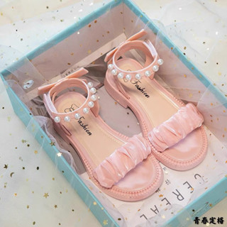  Giày Sandal Bé Gái Đi Học Đi Chơi Dép Quai Hậu Xăng Đan Quai Ngang Nhún 