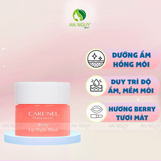Mặt nạ ngủ môi care:nel lip night mask dưỡng môi mềm mịn 5g