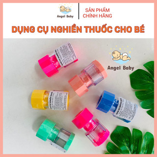 Dụng cụ nghiền thuốc cho bé dễ uống, giúp xay thuốc nhanh tiện lợi khi sử dụng