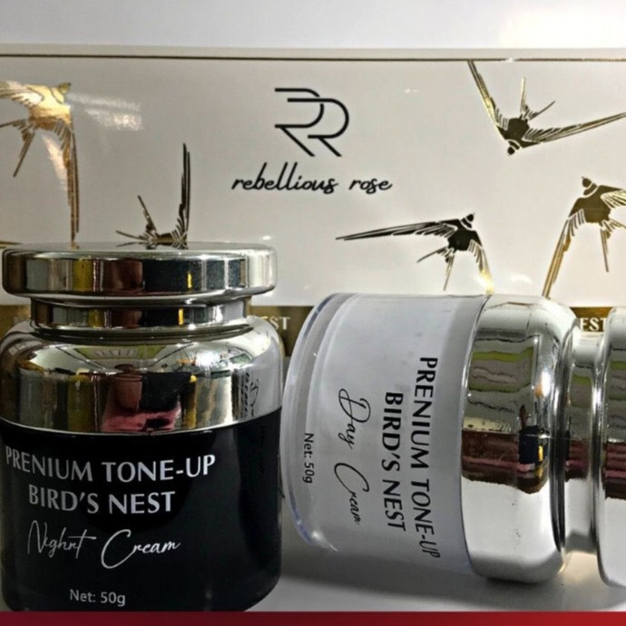 🍀 Bộ Kem Yến Kim Cương MÚI XÙ GORGEOUS Ngày Đêm Dưỡng Da Căng Bóng Se Khít Lỗ Chân Lông