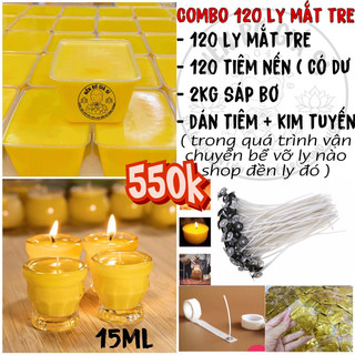 Combo làm 120 ly mắt tre ( Kèm văn khấn cúng dường )
