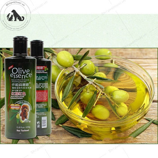 Sữa Tắm Cho Chó Mèo Olive Essence 450g