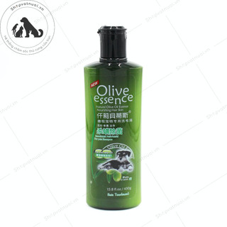 Sữa Tắm Cho Chó Mèo Olive Essence 450g