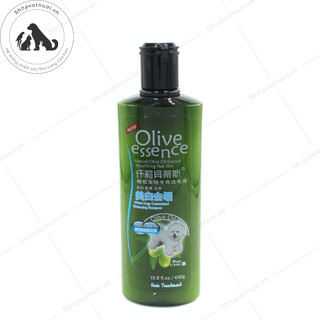 Sữa Tắm Cho Chó Mèo Olive Essence 450g