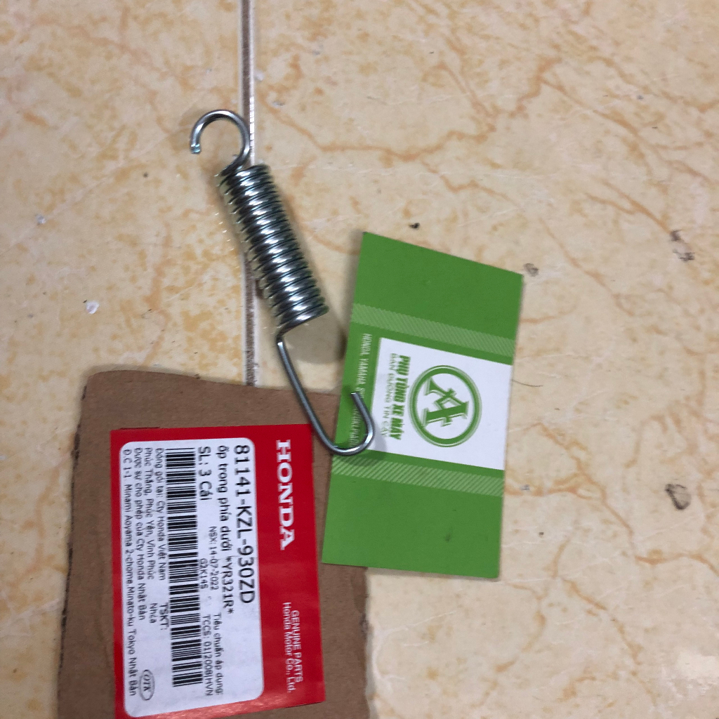 Lò Xo chân chống Nghiêng XE MÁY : SH , Dream Wave, RS, Sirus, ViVa