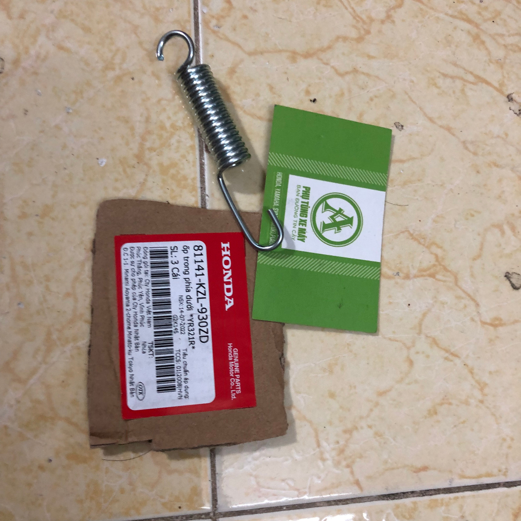 Lò Xo chân chống Nghiêng XE MÁY : SH , Dream Wave, RS, Sirus, ViVa