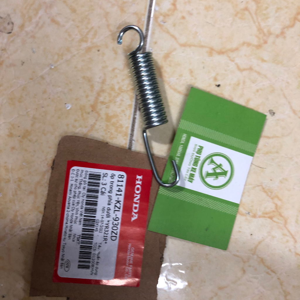 Lò Xo chân chống Nghiêng XE MÁY : SH , Dream Wave, RS, Sirus, ViVa