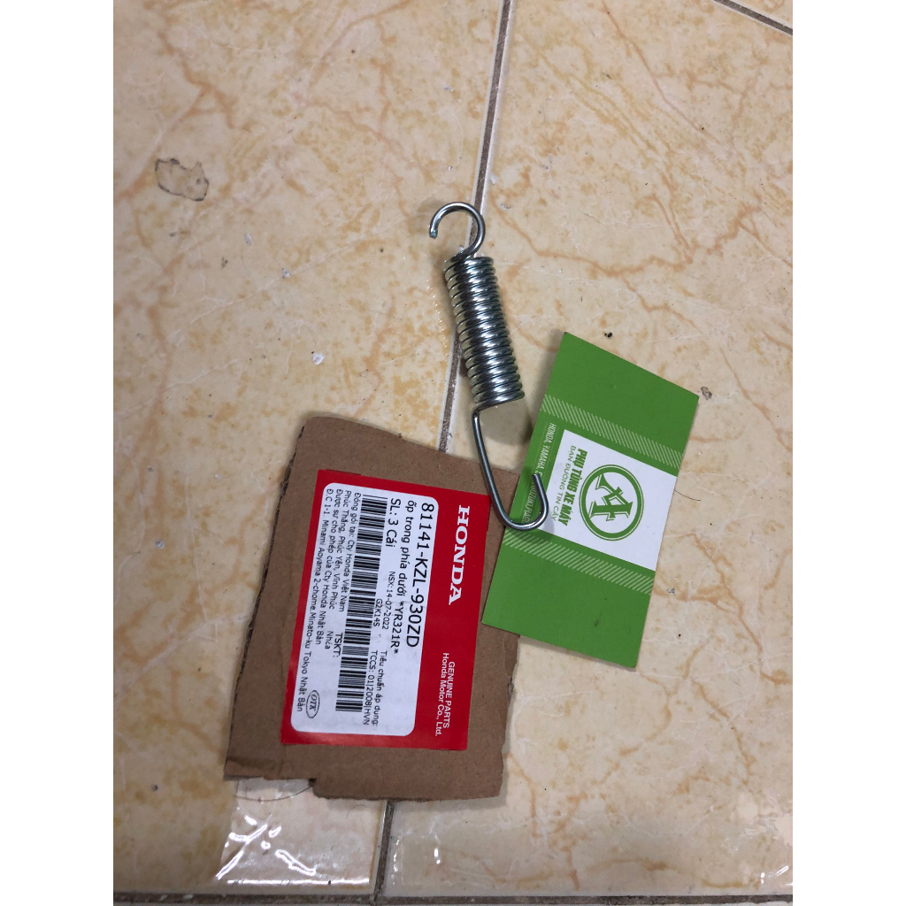 Lò Xo chân chống Nghiêng XE MÁY : SH , Dream Wave, RS, Sirus, ViVa