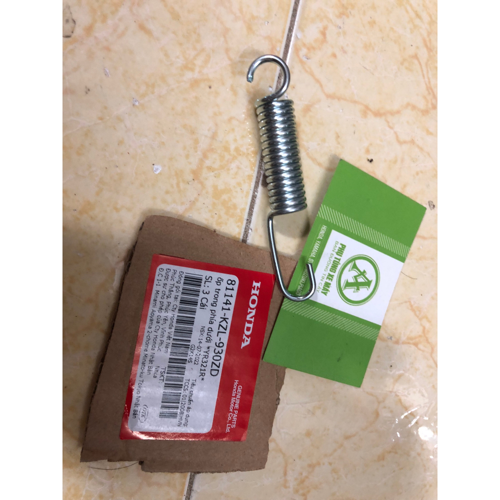 Lò Xo chân chống Nghiêng XE MÁY : SH , Dream Wave, RS, Sirus, ViVa