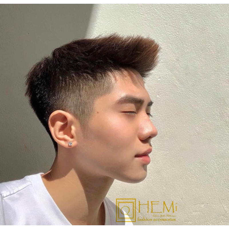 Khuyên bạc nụ đá bạc, vàng trẻ trung , cá tính | TRANG SỨC BẠC ACCESSORIES