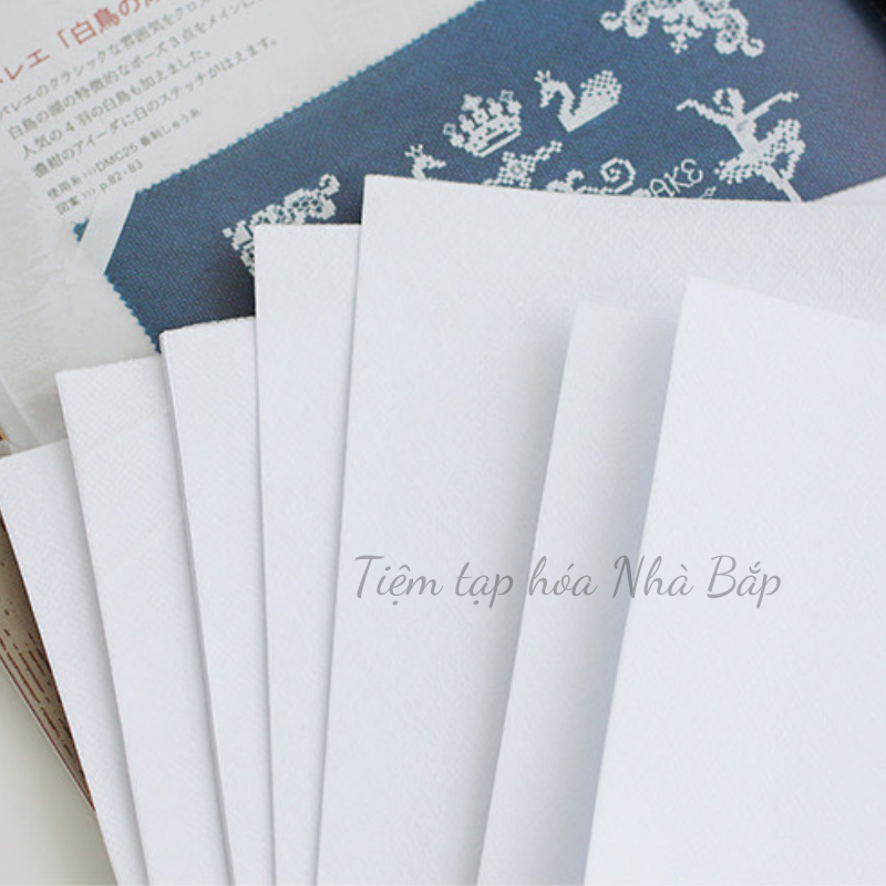 Mếch tan dính in mẫu thêu tiện dụng