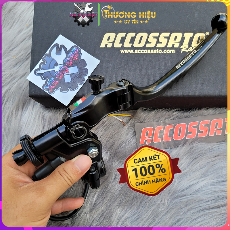 Tay côn Accossato 29.5 hàng chính hãng full box