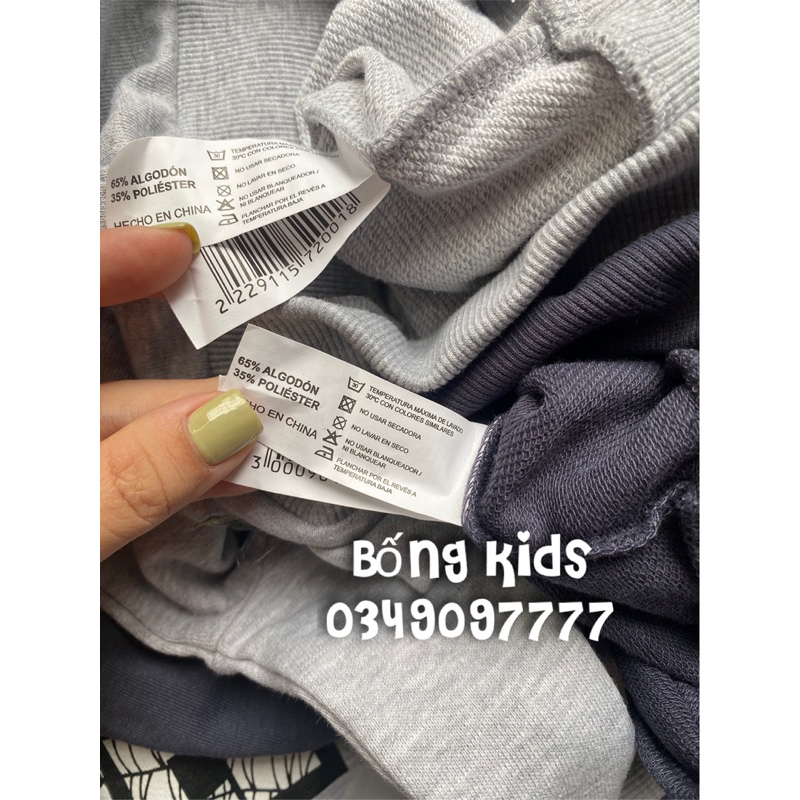 Áo Nỉ Hoodie Bé Trai MARVEI Rút Dây