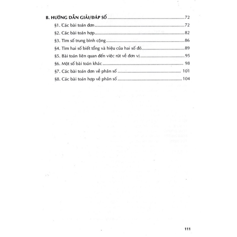 Sách -Giải Toán Có Lời Văn 4