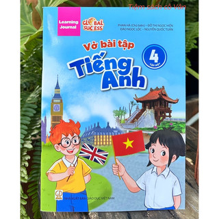 Sách - Vở bài tập Tiếng Anh 4 ( tập 1 + tập 2)