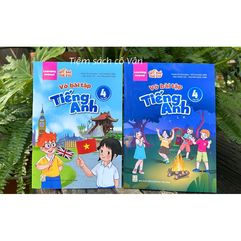 Sách - Vở bài tập Tiếng Anh 4 ( tập 1 + tập 2)